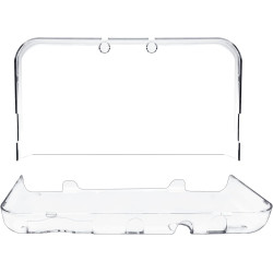 New 3DS XL Protective Shell, Ultra Clear Crystal Transparent Hard Case for Nintendo New 3DS XL