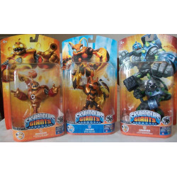 Skylanders Giants Figures Character Packs Bundle with Bouncer Swarm & Crusher
