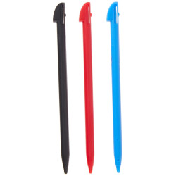 Tomee Stylus Pen Set for Nintendo 3DS XL – 3-Pack Replacement Styluses (Red, Black, Blue) – Durable & Precise Fit