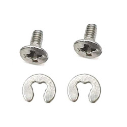 Repair Screw Set for 3DS/LL/XL New 3DS/3DSLL/3DSXL Battery Back Cover Secure Screw Mount with Washer Screw Set for Game Console Universal 1