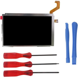 2024 Upgraded Replacement Top Upper LCD Screen for Nintendo 3DS XL W/Tools
