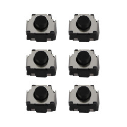 Create idea 6PCS L R Button Micro Switches Left Right Tactile Bumper Button Press Microswitches Compatible with Switch 2DS 3DS XL Joystick Controller Replacement Parts [Video Game]