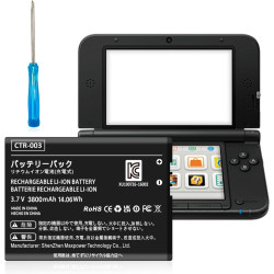 CTR-003 Battery, for Nintendo 3DS 2DS Game Console, 3800mAh New Upgrade High Capacity Battery Replacement for Nintendo Old 3DS, 2DS, 2DS XL with Repair Tool Kit (Not for New 3DS, 3DS XL)