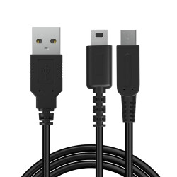 All-in-1 DS Charger, 3DS DS Lite USB Power Charging Cord Compatible with Nintendo 3DS/3DS XL/2DS/2DS XL/DSi/DSi XL/DS Lite, 3.9 ft