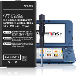 SPR-003 Battery for Nintendo 3DS XL New 3DS XL LL Game Console, (2025 New Upgraded) 2300mAh Replacement Battery for Nintendo Switch Game Console SPR-003 with Replacement Tool kit