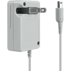Toxaoii 3DS Charger, 3DS XL Power AC Adapter Compatible with Nintendo 3DS, 3DS XL, 2DS, 2DS XL, DSi, DSi XL, Home Travel Charger Wall Plug Power Adapter (100-240v)