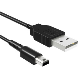 3DS USB Charger Cable Power Cord for New 3DS/New 3DS XL/3DS XL/3DS/New 2DS XL/New 2DS/2DS XL/2DS/ DSi/DSi XL (3.9ft/120cm) (1)