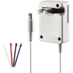 Nintendo 3DS XL Charger Kit - AC Power Adapter, Stylus Pen, Wall Travel Charger Power Cord