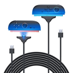 10FT Magnetic Charger Cable for Nintendo Switch 2 Joy-con (2025), 2-Pack Fast Charging Cord Accesories for Joycon 2 Controller Nylon Braided USB Ports, Replacement High-Speed Charge for NS2 Joy con 2