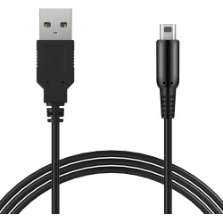 3DS 2DS DSi USB Charger Cable, Power Charger Cable Cord Compatible with Nintendo 3DS XL/New 3DS/3DS/2DS XL/New 2DS/2DS, 4FT
