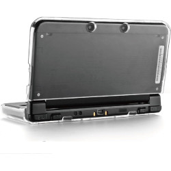 TNP New 3DS Case - Ultra Clear Crystal Transparent Hard Shell Protective Case Cover Skin for New 2015 Nintendo 3DS - [New Modified Hinge-less Design]