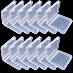 12Pcs Game Case Clear Game Card Box Anti Dust Cover Transparent Storage Box Case for DS 3DS DSI Protective Single Cartridge Holder