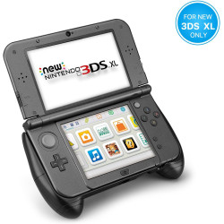 TNP New Nintendo 3DS XL Hand Grip - Protective Cover Skin Controller Grip Case Ergonomic Comfort Anti Slip Handle Console Grip with Kick-Stand for New Nintendo 3DS XL LL 2015 Model