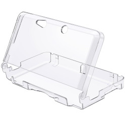 Gimtsui Clear Crystal Hard Shell Protective Case Cover Suitable for Nintendo 3DS