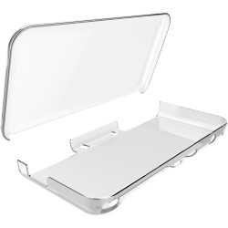 Cover Case Compatible with New Nintendo 2DS XL, Crystal Clear Case Compatible with Nintendo 2DS XL