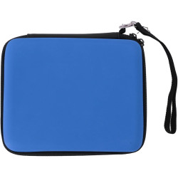 ASHATA Game Card Case for 2DS Console, Hard Shell Carrying Case Pouch with 8 Game Card Holders, Blue