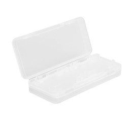 4 in 1 Game Card Case for Switch, Portable Clear Protective Cartridge Holder Carrying Storage Case Box, for Game Cards(Clear)