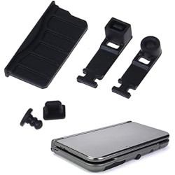 OCity Silicone Card Slot Plug Replacement for New 3DS XL/LL 3DSXL 3DSLL 2DS Cover Card Slot Silicone Plug