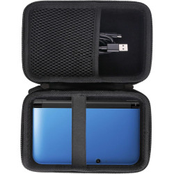 Hard EVA Carrying Case Compatible with Nintendo 3DS XL/New 2DS XL, Hard Protective Shell Travel Case for Nintendo New 3DS/Nintendo New 3DS XL Travel Carrying Case (Nintendo 3DS XL), black