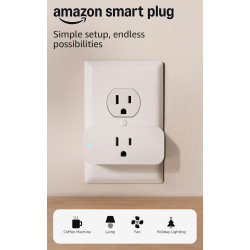 Amazon Smart Plug | Works with Alexa | Simple setup, endless possibilities