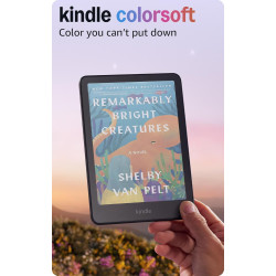 Amazon Kindle Colorsoft 16 GB (newest model) – With color display and adjustable warm light – No Ads – Black