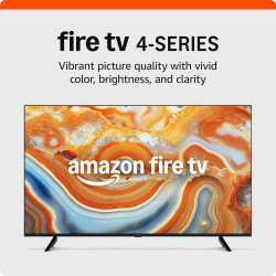 Amazon Fire TV 43" 4-Series 4K UHD smart TV, stream live TV without cable, 2024 release