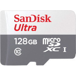Made for Amazon SanDisk 128GB microSD Memory Card for Fire Tablets and Fire -TV