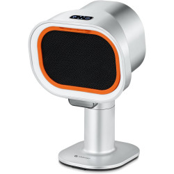 Portable Range Hood - 4-Speed Adjustable Exhaust Fan with Telescoping Height & 40° Tilt Low Noise 52dB, Large-Caliber Aluminum Filter + Oil Cup & 10 Carbon Cotton Filters for Indoor BBQ/Hot Pot/RV