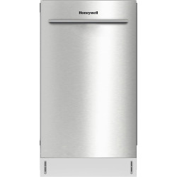 Honeywell 18 Inch Dishwasher with 8 Place settings, 6 Washing Programs, Stainless Steel Tub, UL/Energy Star- Stainless Steel