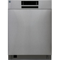 Kenmore 22-14585 24" Built-In Dishwasher - UltraWash, SmartWash, Sanitize Rinse, SmartDry, and Leak Detection - 14 Place Settings - 57 DBA - ENERGY STAR Certified - 24" - Stainless Steel