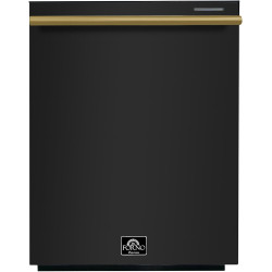 Forno FDWBI806724B 49 dBA Black Top Control Dishwasher