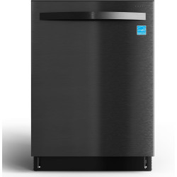 Sunvivi 24" Built-in Dishwasher, 14-16 Place Settings Large Capacity Dish Washer, Stainless Steel Dishwasher Machine with Adjustable Racks, 8 Wash Programs, Energy Star Certified, Black