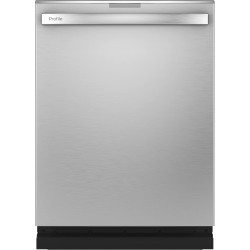 GE Profile PDT785SYNFS 24" Dishwasher with 16 Place Settings WiFi Connnect Twin Turbo Dry Boost Bottle Jets Third Rack Energy Star Certified in Stainless Steel