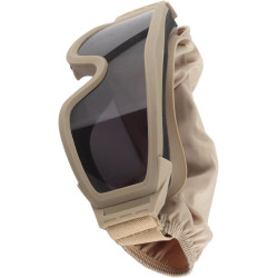 Desert Locust Goggles Windproof Sand Proof Outdoor Glasses with 2 Lens Khaki