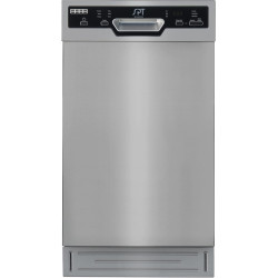 SPT SD-9254SSB 18″ Wide Built-In Stainless Steel Dishwasher w/Heated Drying, ENERGY STAR, 6 Wash Programs, 8 Place Settings and Stainless Steel Tub