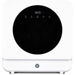 Portable Dishwasher Countertop, 6 Washing Programs Tabletop Dishwasher With 5 L Built-In Water Tank, Air-Dry Function, LED Display & Touch Control, Dual Spray Rinsing, Self Absorbing Water Dishwasher