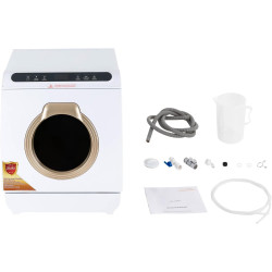 Countertop Dishwasher,Portable Dishwasher with 5 Washing Programs,Compact Dishwashers with 7L Built-in Water Tank,Water Tank & Inlet Hose for Small Apartments (7L/6.35qt)