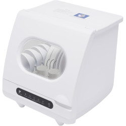 Portable tabletop dishwasher Automatic dishwasher 1200 Watt 3-5 wash programs display with cleaning/purifying/storage Suitable for small apartments