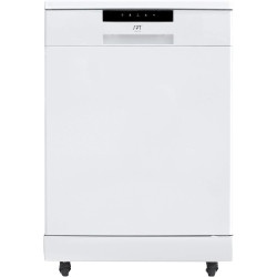 SPT SD-6513WA 24″ Wide Portable Dishwasher with ENERGY STAR, 6 Wash Programs, 10 Place Settings and Stainless Steel Tub – White