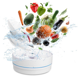 Portable Countertop Dishwasher Compact Dishwashers with Timed Off Sink Dishwasher Portable Cordless Dishwasher for Fruit Vegetable Washing Home Travel Use Apartments RV