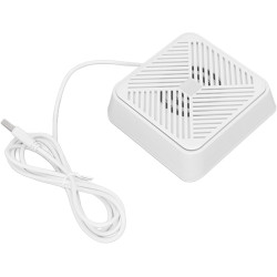 VINGVO USB Mini Dishwasher, Integrated IP67 Powerful Ultrasonic High Frequency USB Dishwasher Portable 5V with Silicone Suction Cup for Household (White)