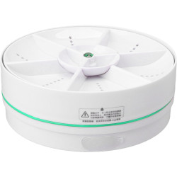 Portable USB Dishwasher, Mini Dish Washing Machine Household Kitchen Supply Quickly Remove To Dishware Fruit Vegetable (Green)