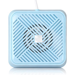 Portable USB Dishwasher, Fruit Vegetable Washing Machine Ultrasonic Dishwasher Mini Dishwasher for Cleaning Fruit Vegetables and Dish (Blue)