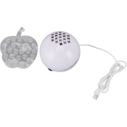 Compact Dishwasher, Mini Ultrasonic Turbine Washing Machine, Portable Washer with with Suction Cups for Home Travel College Room RV Apartment Use (Blue)