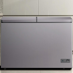 10.6 Cu Ft Chest Freezer – Compact Deep Freezer with 7 Adjustable Thermostat Control & Removable Wire Basket – Ideal for Home Kitchen, Office, or Bar