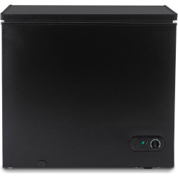10.0 Cu.Ft Chest Freezer,Deep Freezer with Removable Basket,Compact Freezer with Top Open Door, Adjustable Temperature, Low noise，Suitable for Kitchen Dorm Garage and Shed，Black