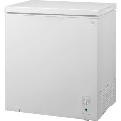 Kenmore Deep Freezer - Convertible Refrigerator/Chest Freezer, 1 Basket, Garage Ready, Meat Storage, Front Drain, Congelador For Home, Apartment, Basement, Cottage, 7.0 Cubic Feet, Stand Up White