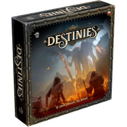 Destinies Board Game - Immersive Storytelling and Adventure for Tabletop Enthusiasts, Ages 14+, 1-3 Players, 120-150 Minute Play