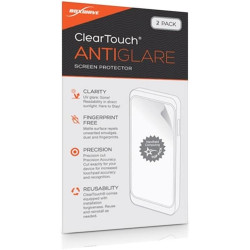 BoxWave Screen Protector Compatible with Whirlpool 30" Built-in Double Electric Convection Wall Oven - Stainless Steel - ClearTouch Anti-Glare (2-Pack), Anti-Fingerprint Matte Film Skin