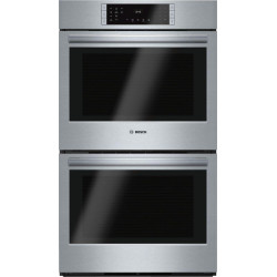 800 Series 30 in Built-in Electric Convection Double Wall Oven in Stainless Steel w/True Convection Cooking, Self-Clean